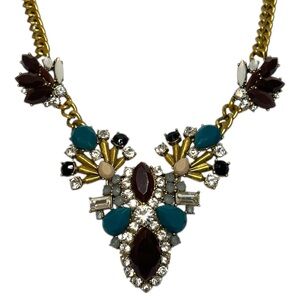 J. Crew • Vintage Multicolor Statement Necklace